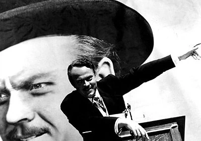 Orson Welles as Charles Foster Kane in Citizen Kane