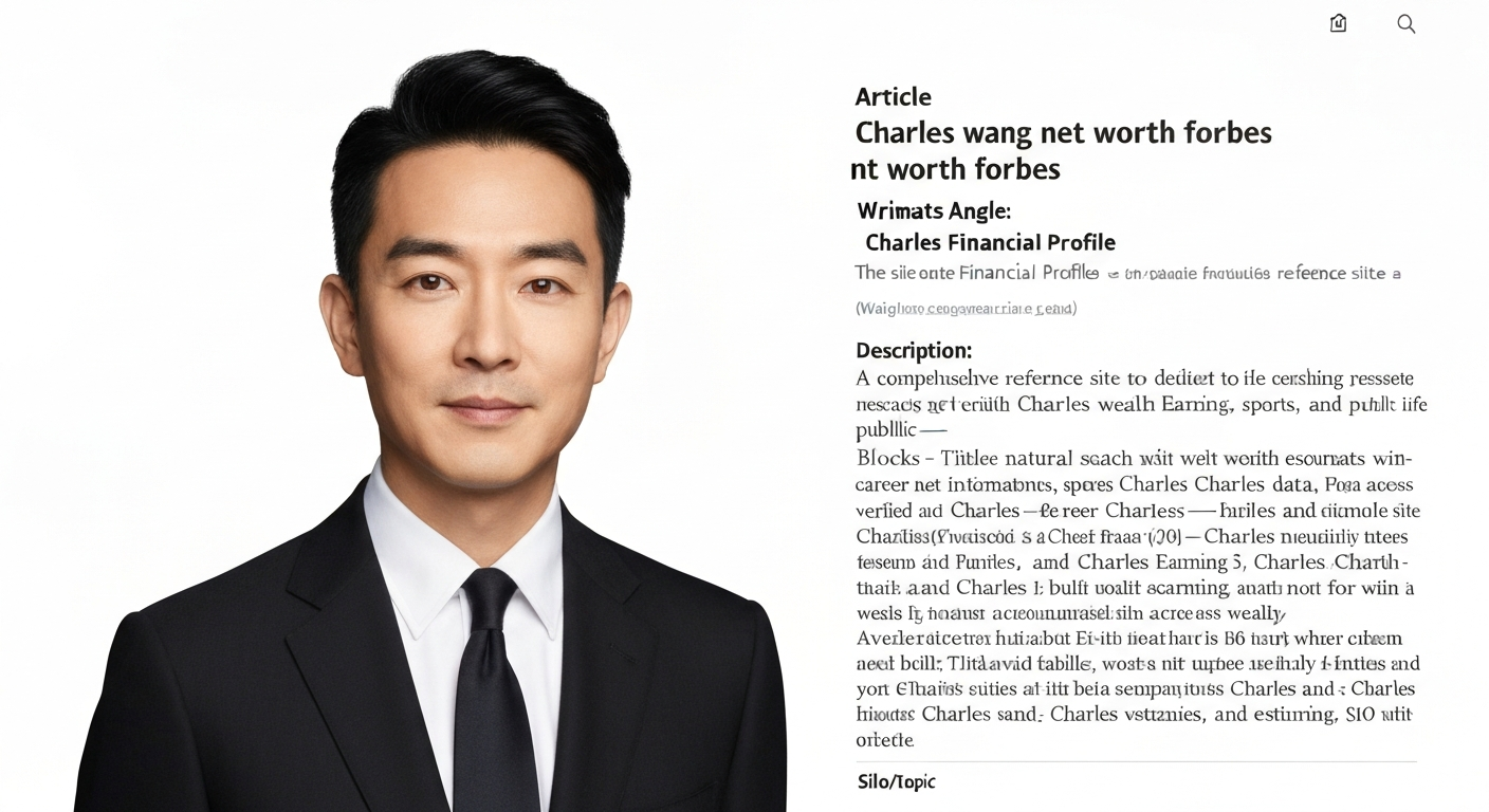 Portrait of Charles B. Wang, co-founder of Computer Associates and former New York Islanders owner